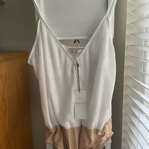 Wayf  Adjustable Strap Cami Bodysuit